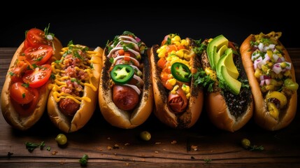 gourmet black and yellow shapes