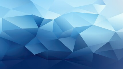 Fototapeta premium gradient low poly background blue