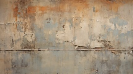 Obraz premium rebar old concrete wall