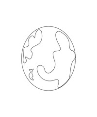 earth globe illustration