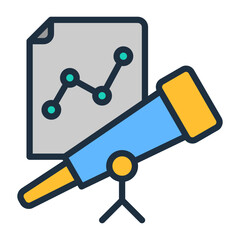 Financial Forecasting Icon
