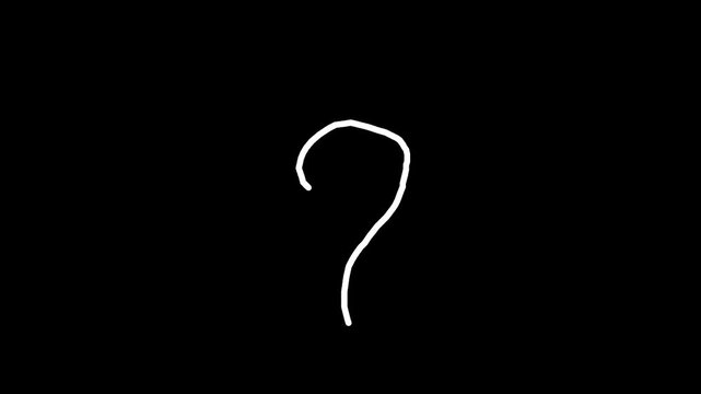 Creative hand-drawn scribble effect animations with alpha channel. Add a unique touch to your projects