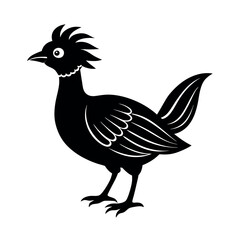 Professional Double-Crested Bird Silhouette Vector Set