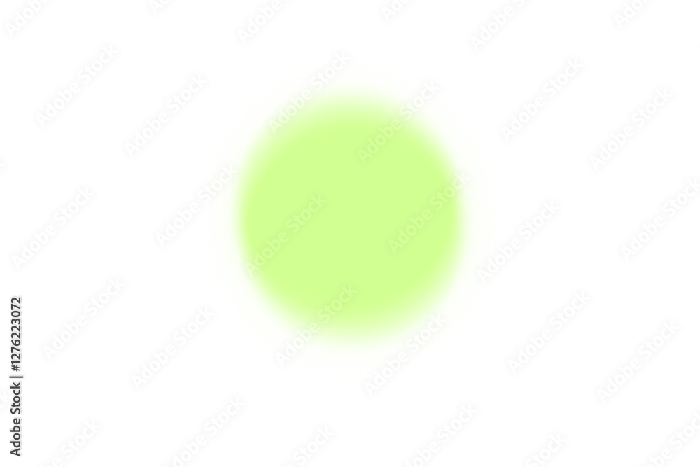 Poster blurred gradient circle glowing light effect isolated on transparent background,