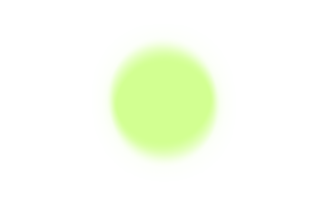 Blurred gradient circle glowing light effect isolated on transparent background, 