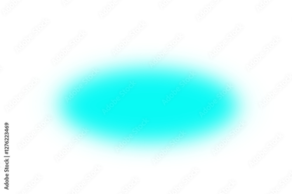 Poster blue gradient on transparent background