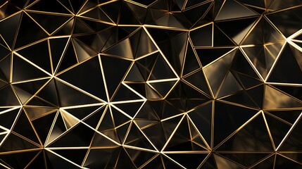 intersect geometric lines gold