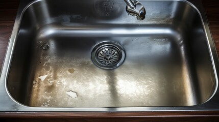 cleaning hard water stain