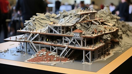 building earthquake table