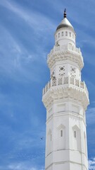 A view of Masjid Quba in Medina, Saudi Arabia