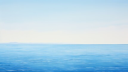 Obraz premium ocean water color blue