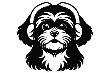 portrait of a small dog