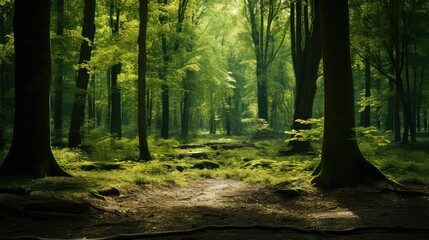 canopy dark green background