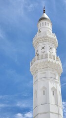 A view of Masjid Quba in Medina, Saudi Arabia