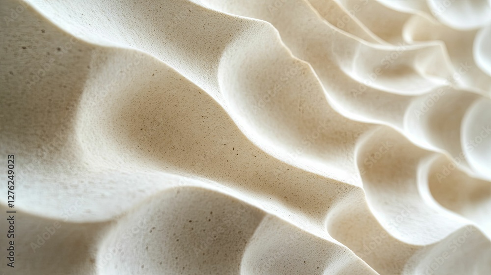 Poster abstract beige textured wave pattern design