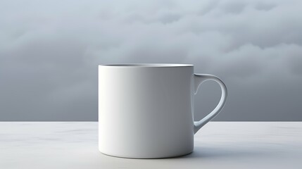 Obraz premium sleek coffee mug steam