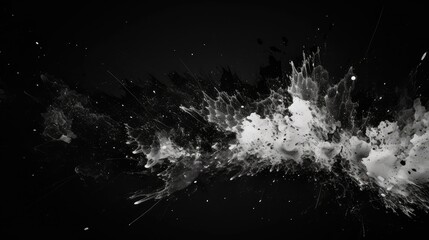 canvas abstract black background