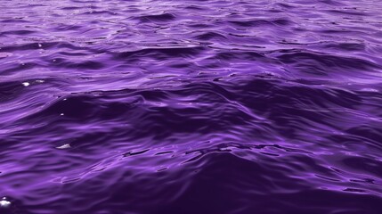 Serene purple water surface reflecting light, creating a tranquil atmosphere for relaxation or artistic use
