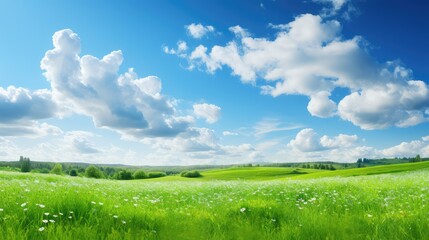 Fototapeta premium nature blue green