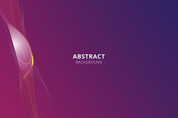 abstract purple background with wave