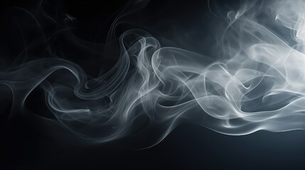 Obraz premium swirling smoke texture