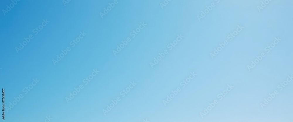 Poster clear blue sky background with soft gradients and no clouds ideal for various design projects