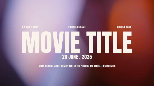 Luminous Frames | Movie Title