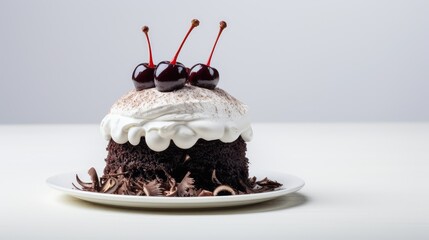 cream black forest cake