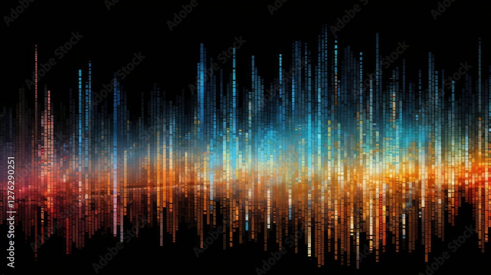 Poster machine data pattern