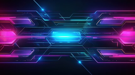 High tech background template design.