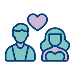 Couple Icon Design