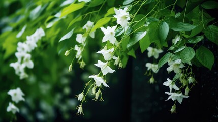 Obraz premium blossoms leaf vine