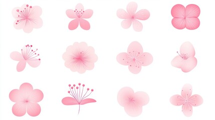 Beautiful cherry blossom flower petal in Spring.