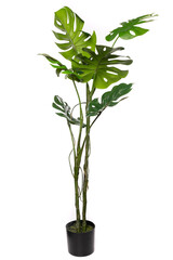 Lifelike artificial plants made of silicone and latex enhance home decor with vibrant greenery and realistic appearance