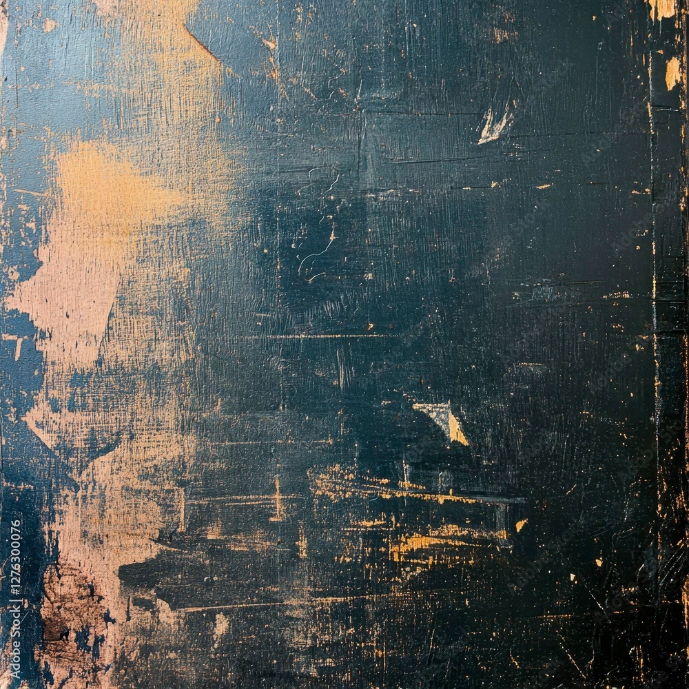 Poster weathered surface dark grunge texture backdrop abstract pattern distressed material background artwo