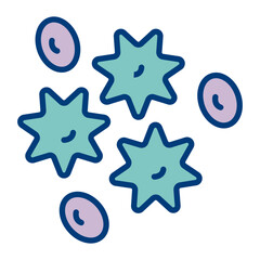 Obraz premium Platelet Vector Icon Design