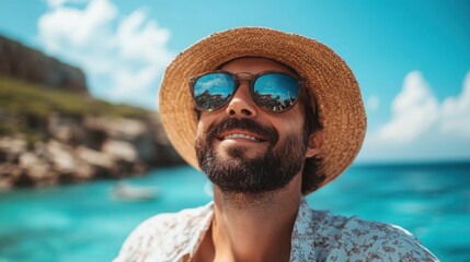 Annual Travel Insurance: An image of a frequent traveler confidently booking flights, hotels, and activities, highlighting comprehensive yearly coverage.