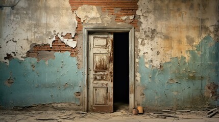 peeling door closing