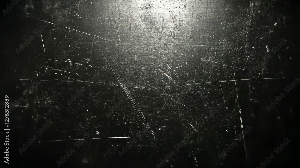 Aufkleber rough abstract surface texture with scratches and marks for backdrop or overlay grunge design