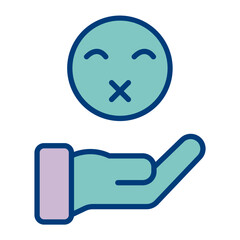 Silent Vector Icon Design