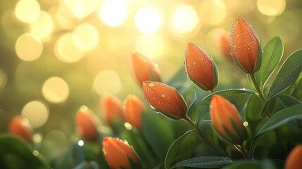 tulips in spring