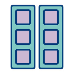 Color Palette Vector Icon Design