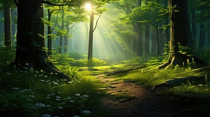 Obraz premium ecosystem environment green