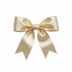 Naklejka premium Elegant Satin Ribbon Bow Tie Celebration Party Decoration Gift Festive Occasion Backdrop Object
