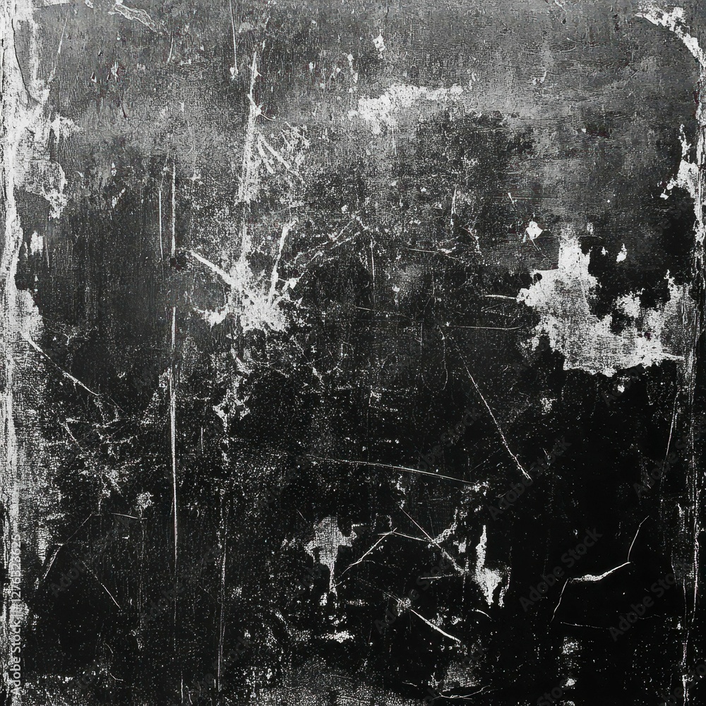 Poster abstract dark texture with distressed effect and scratches detailing a worn and aged surface design