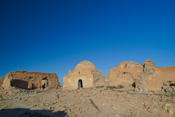 Fototapeta na wymiar Douz,la porta del deserto, villaggio situato ai margini del Deserto del Sahara. Tunisia