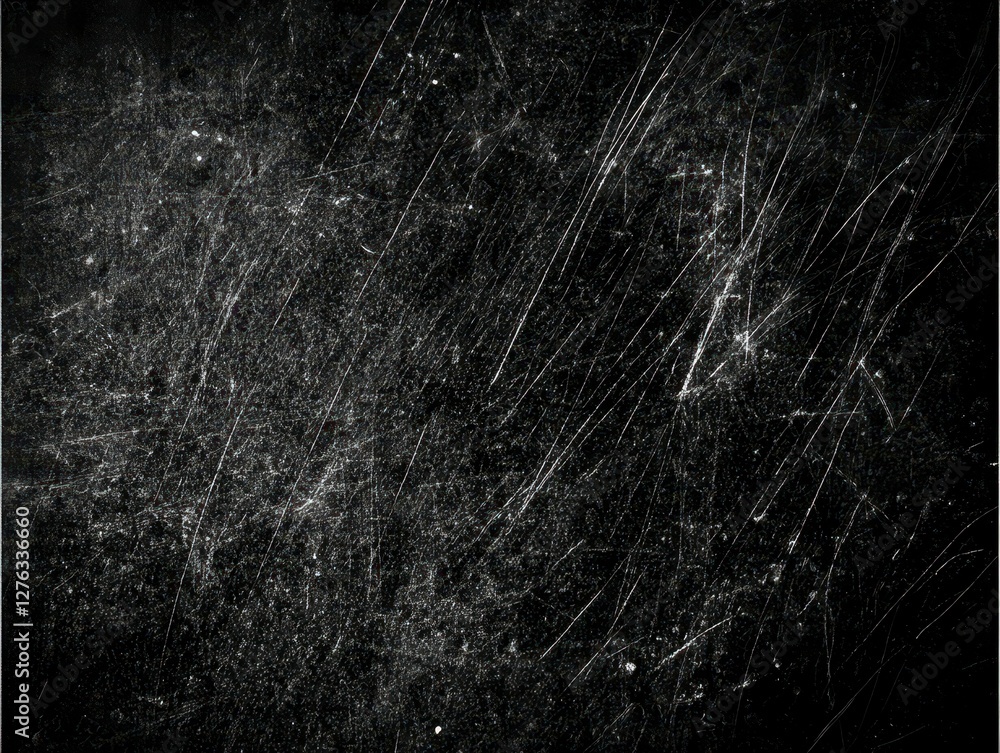 Poster abstract grunge texture of scratch lines on dark rough background for design and creative overlays
