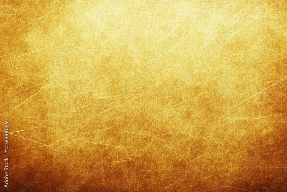 Poster golden textured background with subtle scratches creating an abstract design and warm tone
