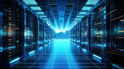 Fototapeta premium ventilation storage data center