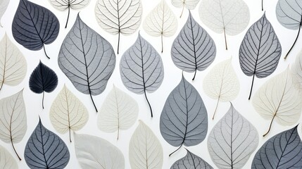 Obraz premium creativity leaf line art